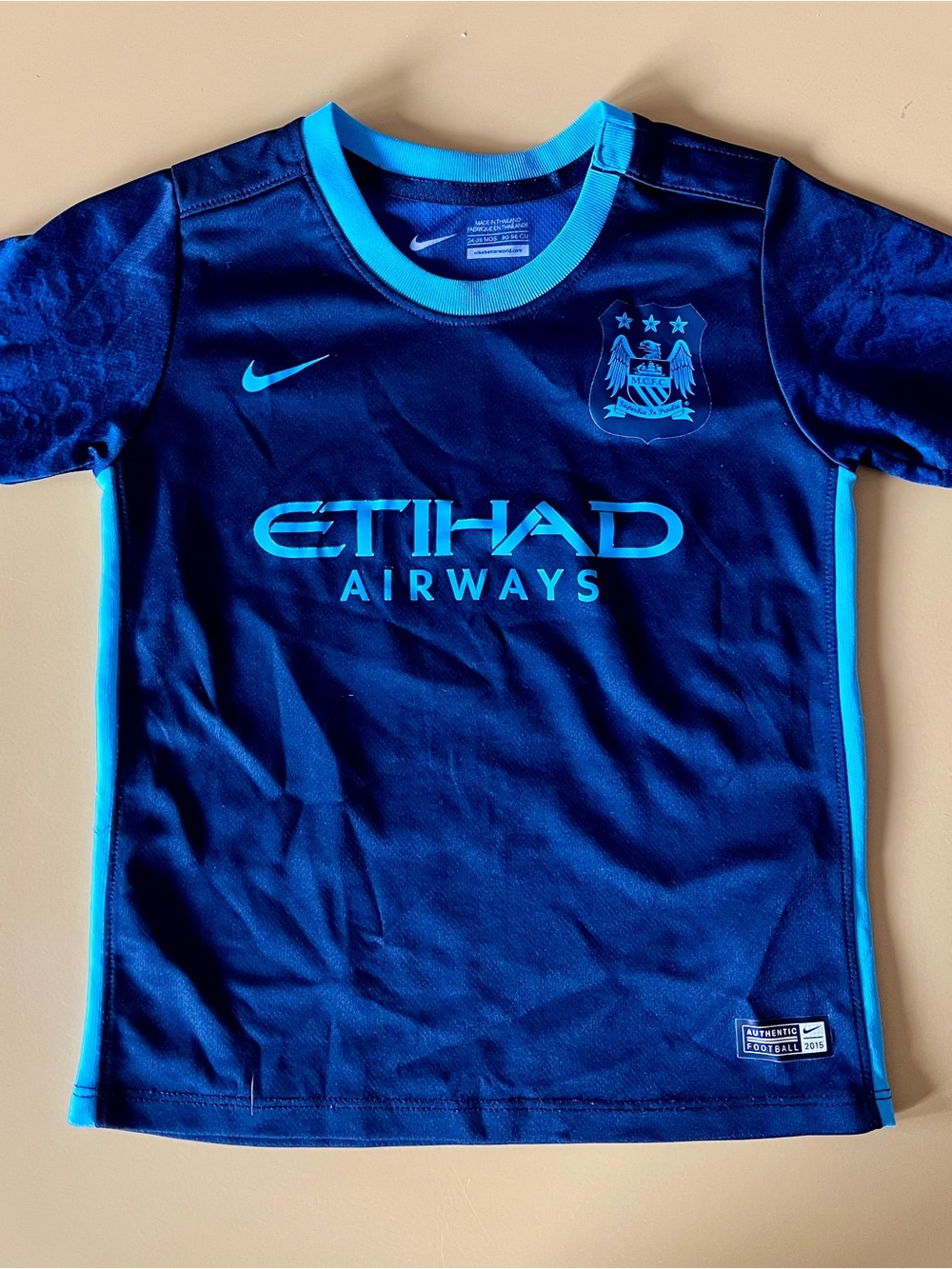 Nike Manchester City FC Kids Football Jersey 24-36MOS